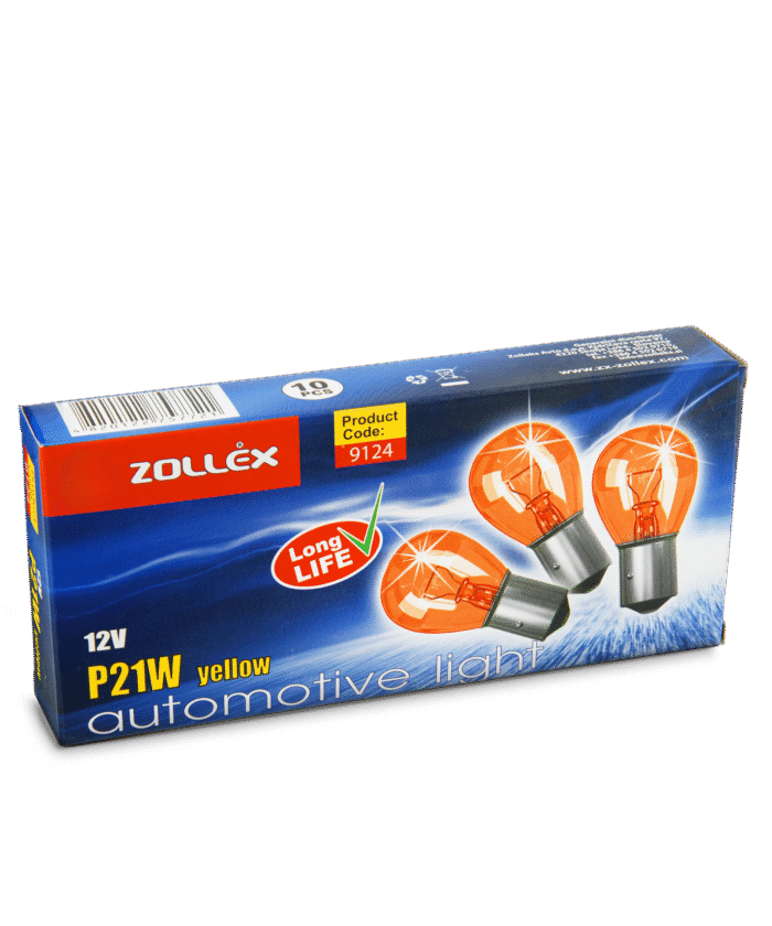 Мала лампа - P21W 12V Amber