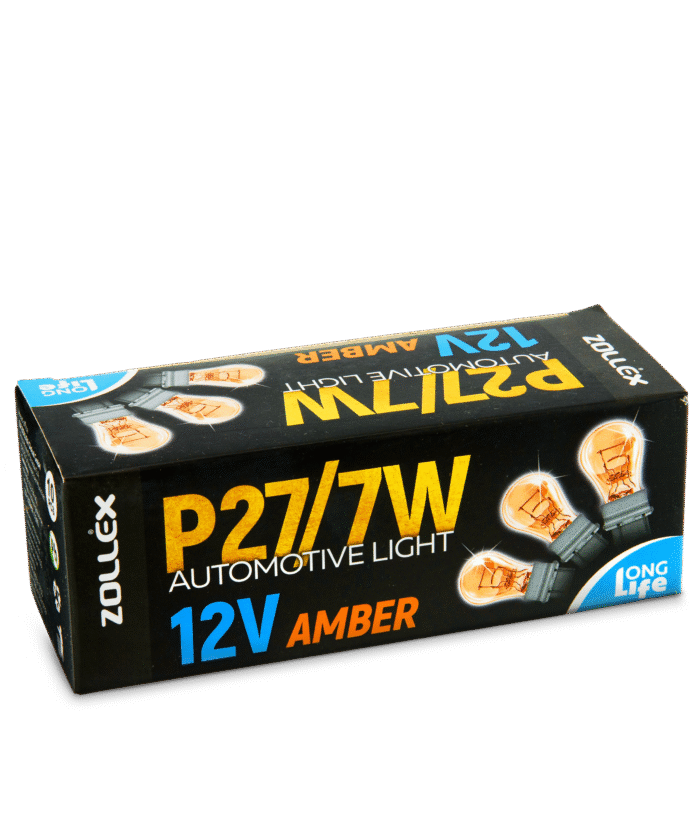 Мала лампа - P27/7W 12V Amber
