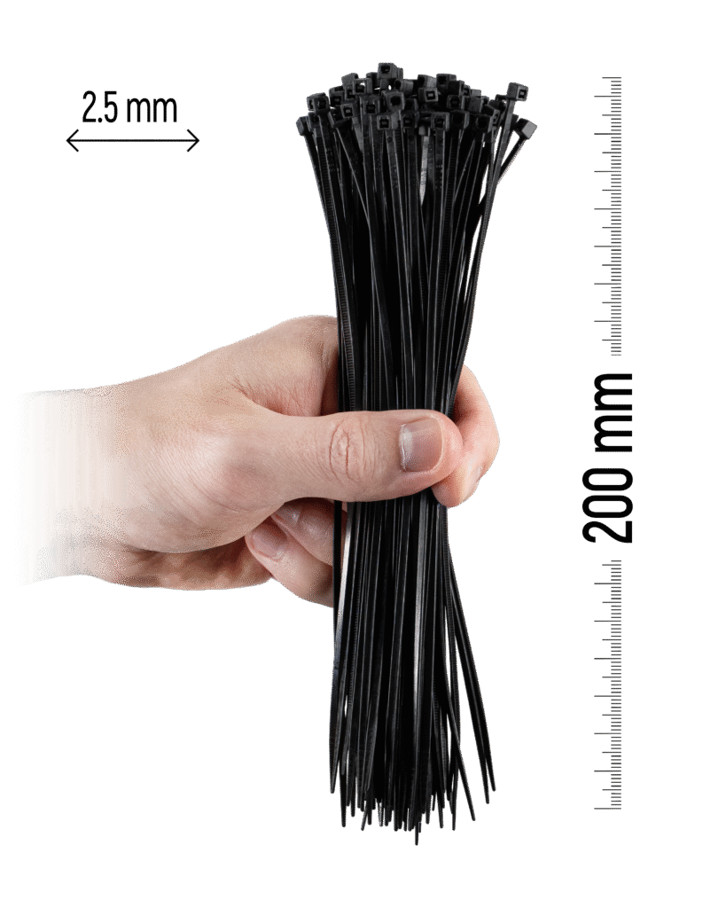 200×2,5 мм Чорний