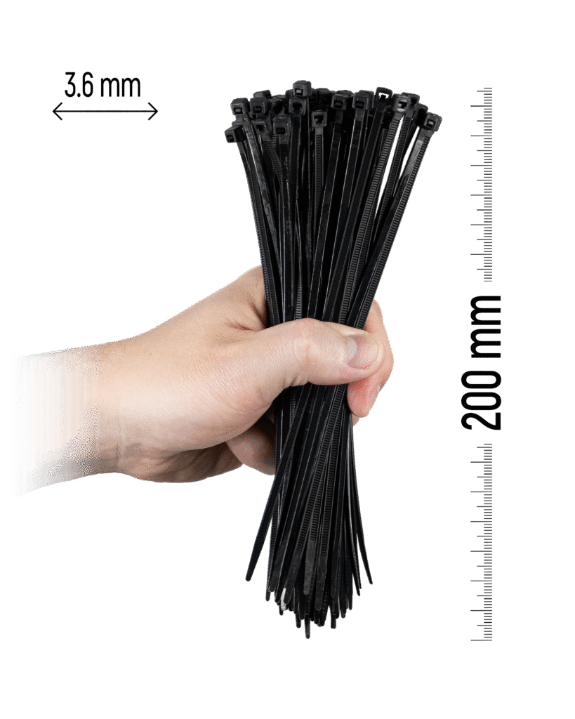 200×3,6 мм Чорний