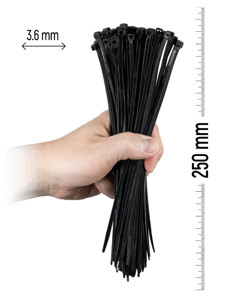 250×3,6 мм Чорний