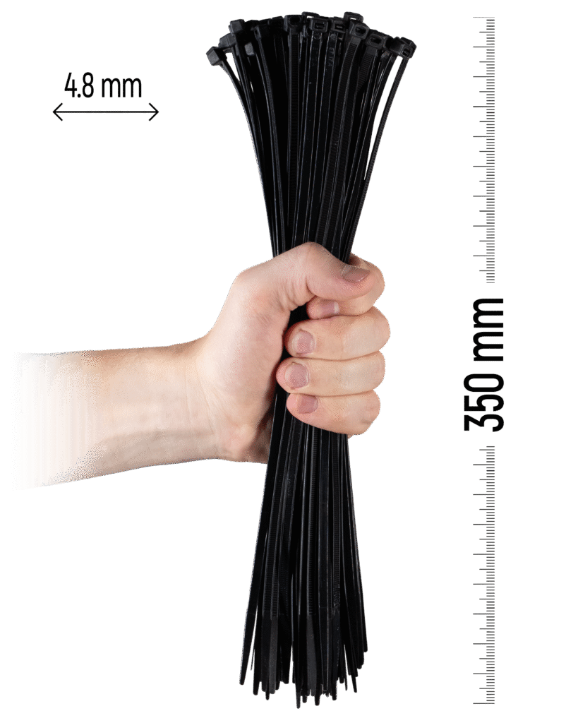 350×4,8 мм Чорний