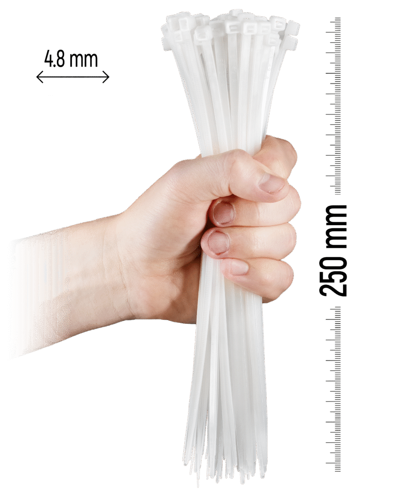 250×4,8 мм Білий
