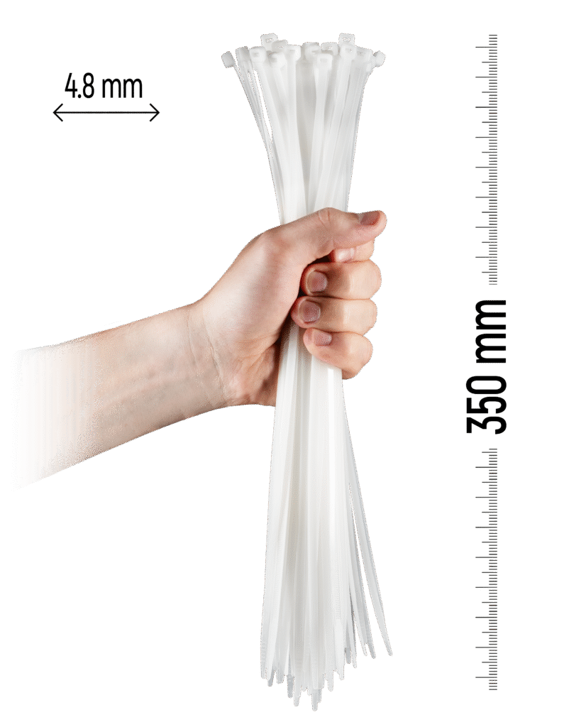 350×4,8 мм Білий