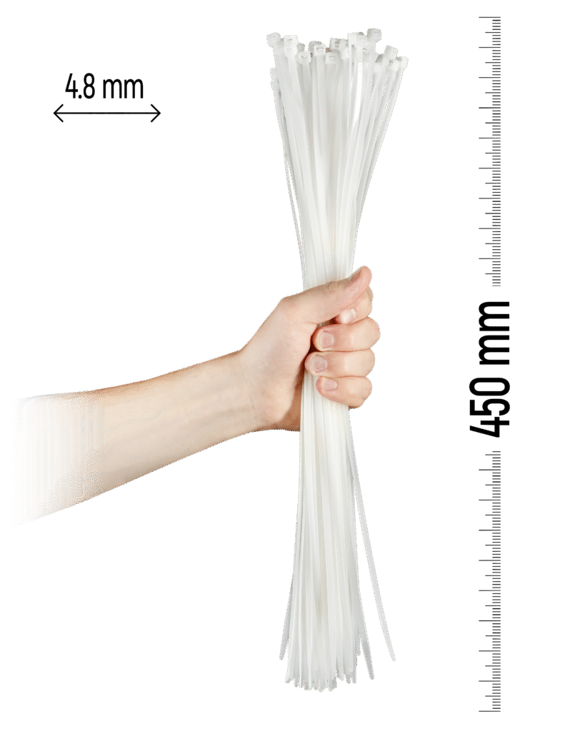 450×4,8 мм Білий