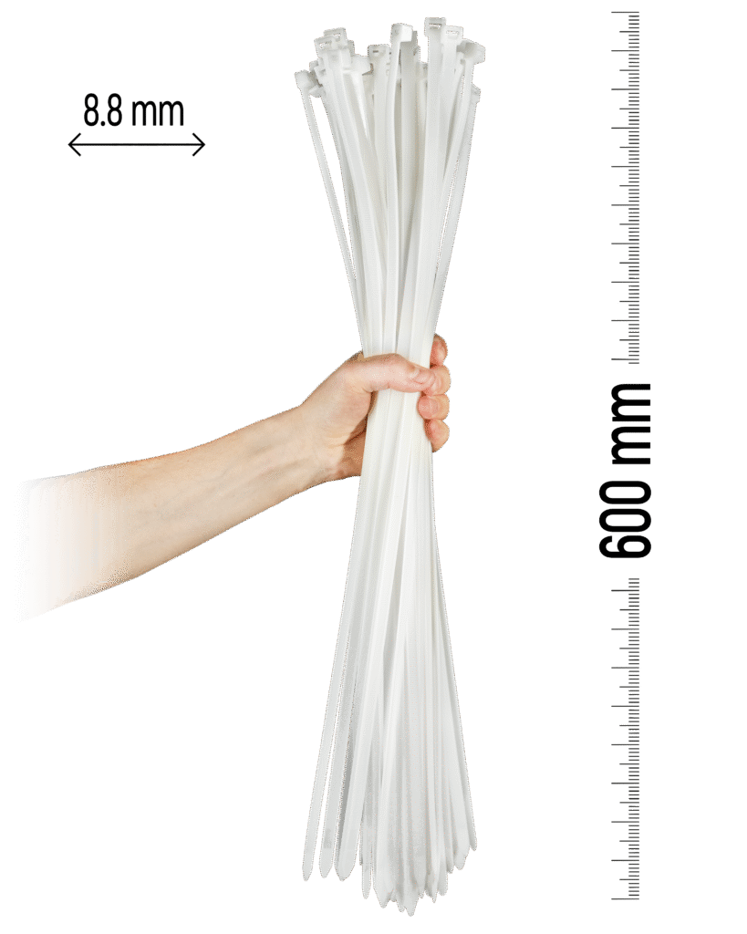 600×8,8 мм Білий
